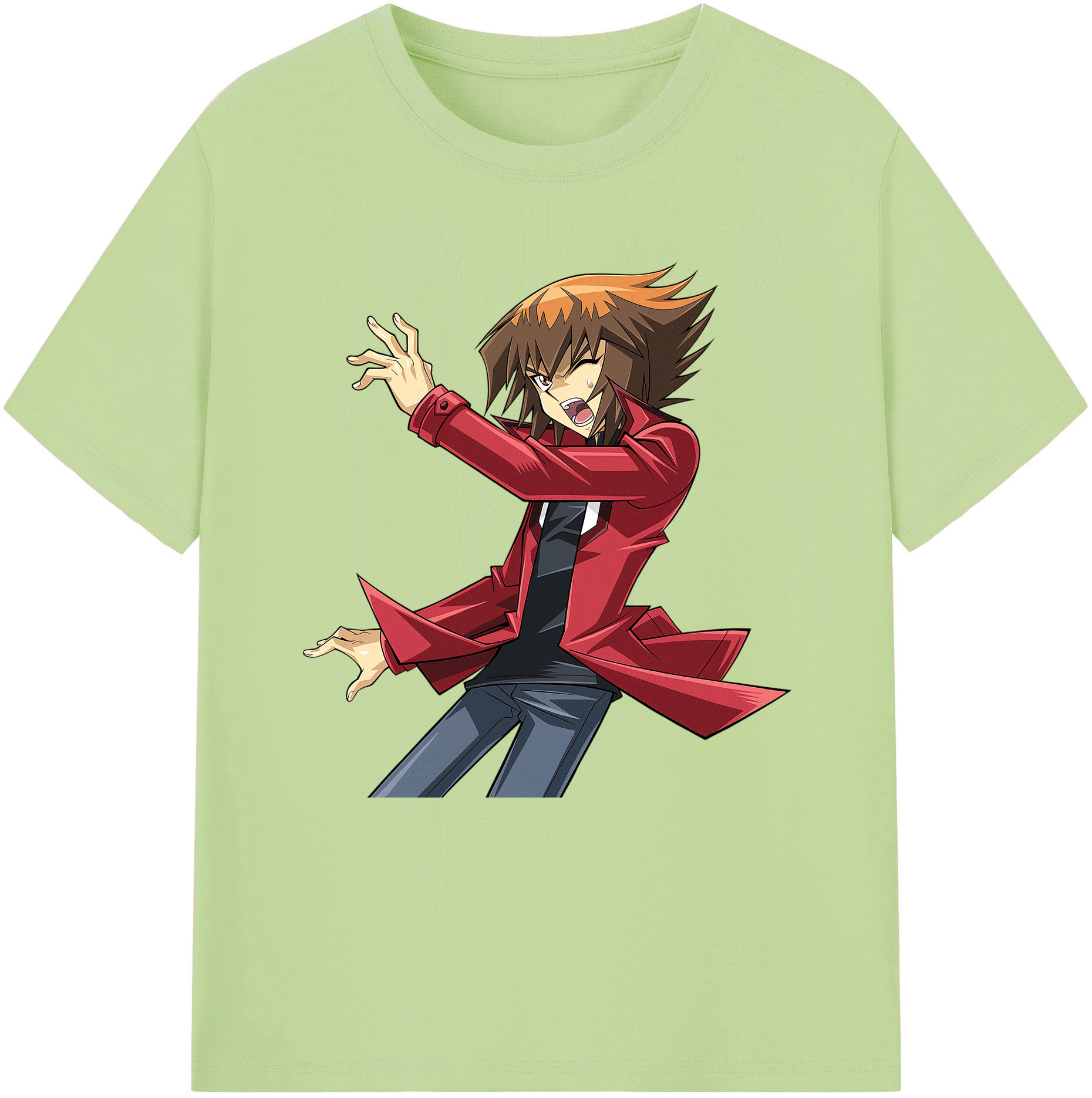 （画像用） 遊☆戯☆王 Yu-Gi-Oh! 綿100％半袖Tシャツ（フロントプリント）